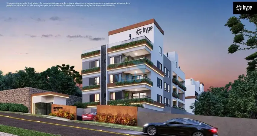 Heart urban habitat - apartamentos à venda no bairro santa felicidade, com 2 e 3 quartos com suíte.