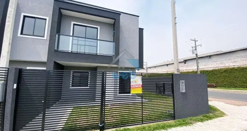 Sobrados com três quartos à venda no bairro xaxim, próximo à br-116 (linha verde) e ao max atacadista.