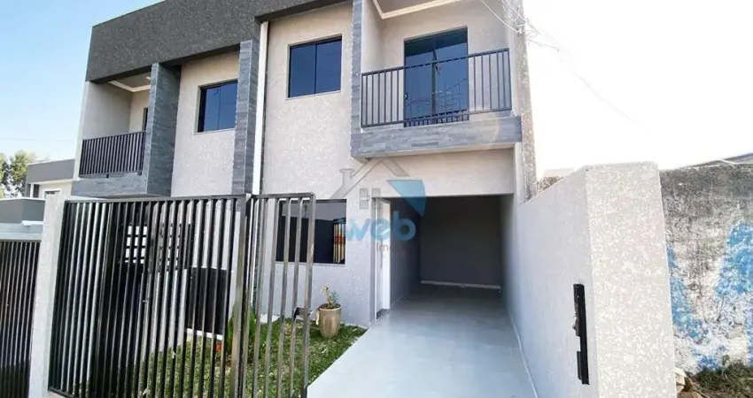 Sobrados à venda no rio bonito, no bairro campo de santana, com três quartos, piso em porcelanato, churrasqueira e textura projetada.