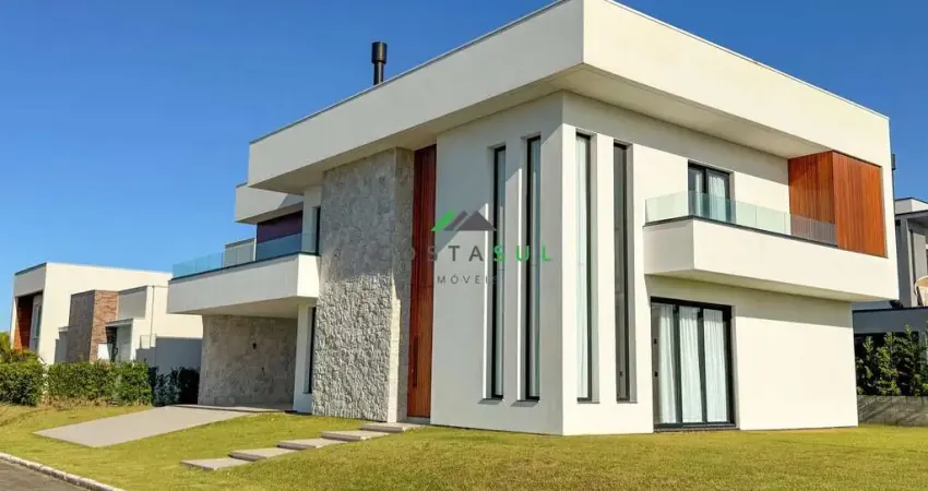 Casa de alto padrão no condomínio rosa internacional – garopaba/sc