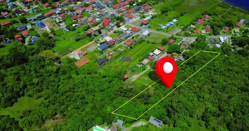 Terreno de 4.252 m² com vista privilegiada para a lagoa da ferrugem