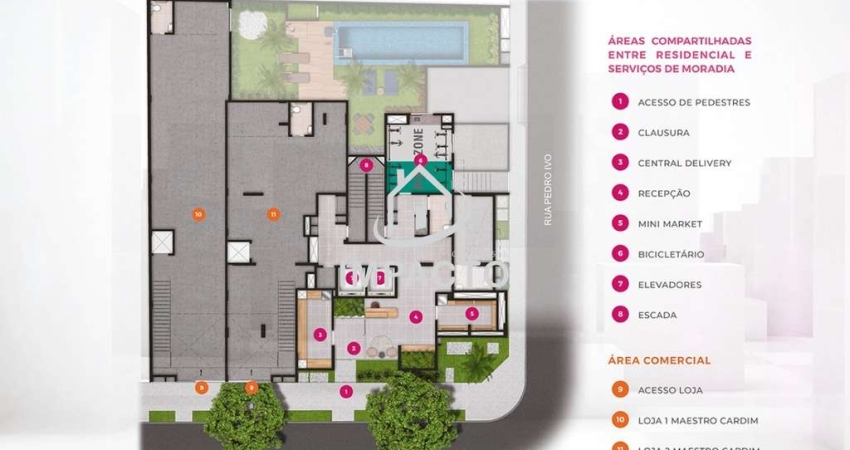 Studio em construção à venda em localização privilegiada - a 20m do Shopping Pátio Paulista