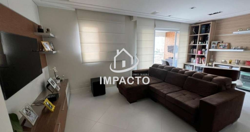 Apartamento com 93m², 2 dormitórios sendo uma suíte.
