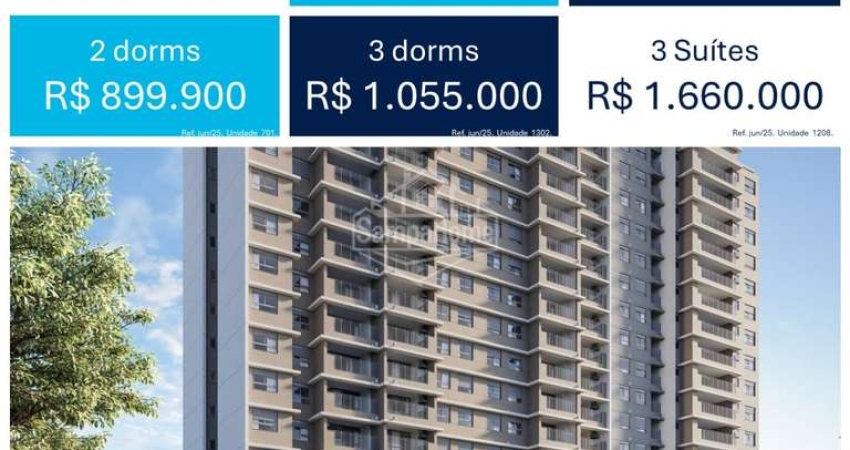 Lançamento na Vila Mariana, entrega prevista para julho de 2025