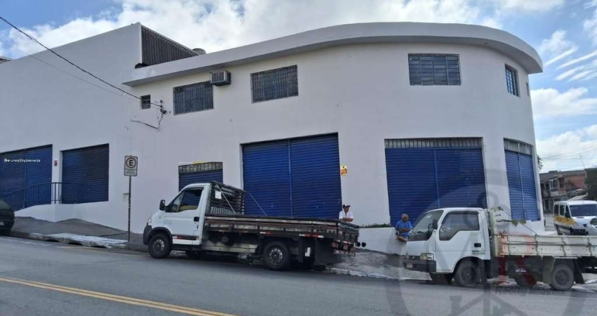 Salão Comercial para Locação em Diadema, Serraria, 2 banheiros