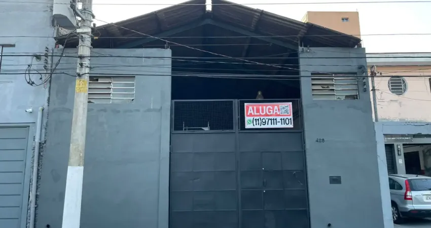 Galpão 480m² para locação r$ 10.500,00 bairro vila invernada - vila prudente   à 600 metros da futura estação do metrô santa clara (linha 2–verde)