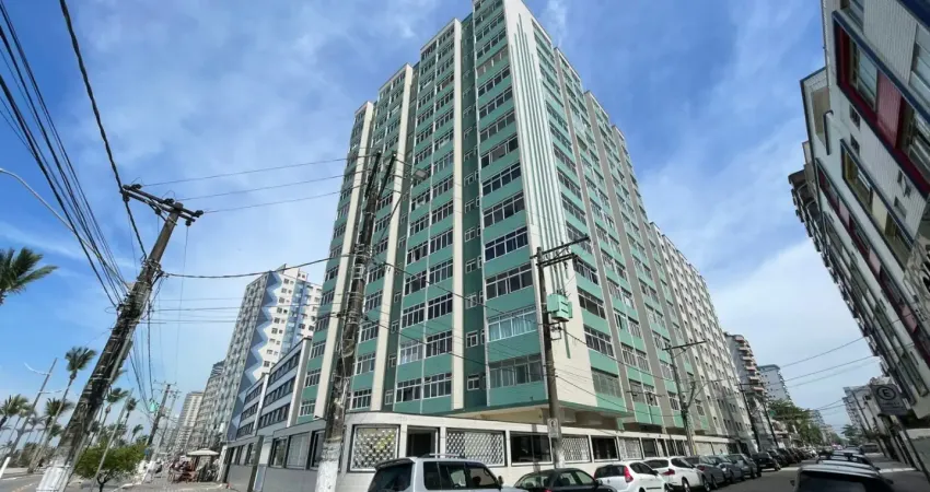 Apartamento vista para o mar, útil 40m² à venda r$ 195.000,00 (localizado no cond. augustus, guilhermina, praia grande/sp)