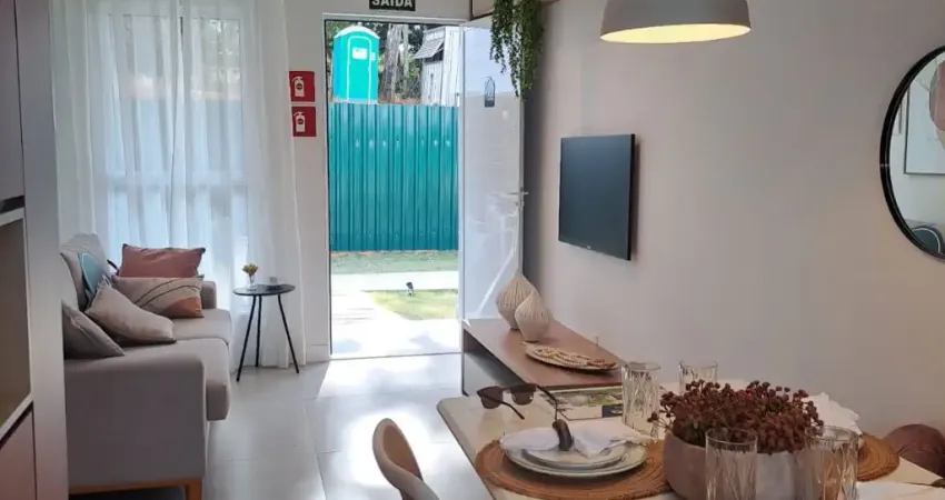 Casa com Suíte e Quintal+ vaga de garagem em Condomínio Clube Taubaté Minha Casa Minha Vida