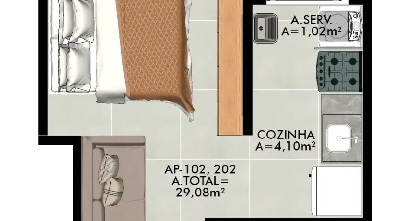 LANÇAMENTO NO BESSA – Flat com Varanda Gourmet e 29m² por R$ 211 Mil!