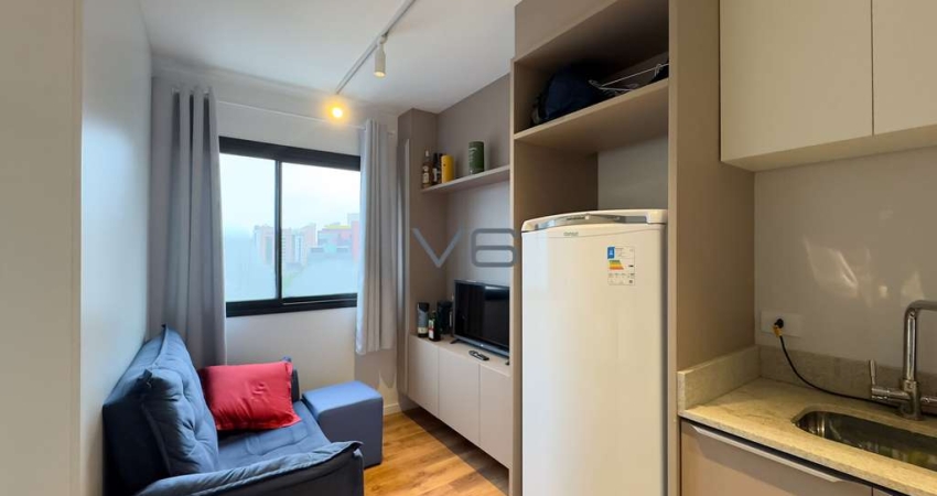 Apartamento Studio com 22,5 m² privativos, no Centro/Batel, Curitiba - PR.