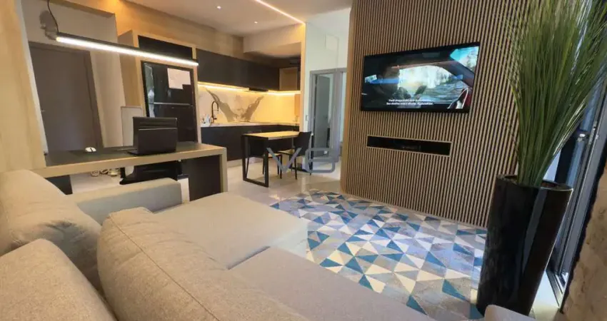 Apartamento garden com 40 m² privativos, 1 vaga de garagem, no batel, curitiba - pr.