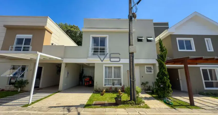 Casa em condomínio com 127.28m² privativos, 03 quartos, 2 vagas de garagem, no Barreirinha, Curitiba - PR.