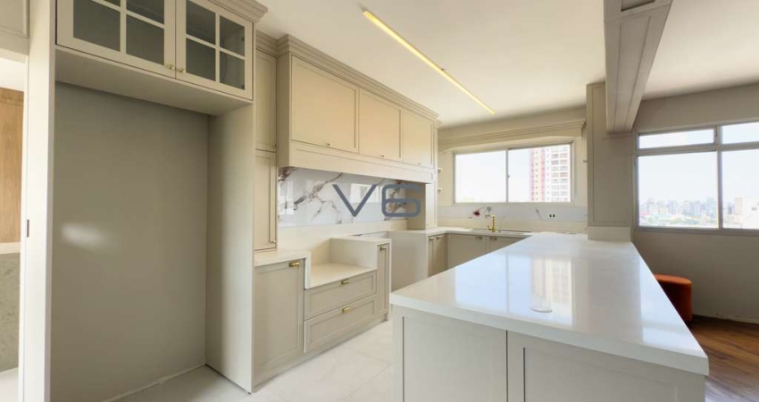 Apartamento Alto Padrão, com 4 quartos, 282.16 m² privativos, 3 vagas de garagem, no Bigorrilho, Curitiba - PR.