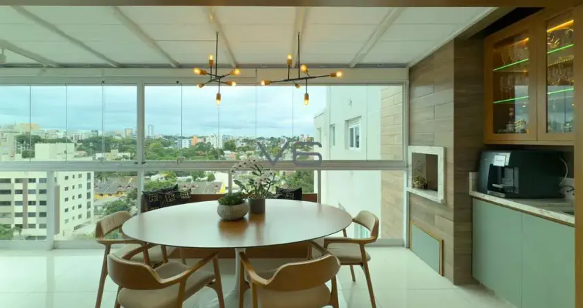 Cobertura Duplex com 3 dormitórios, jacuzzi e 2 vagas de garagem, 150 m² privativos no Vila Izabel, Curitiba - PR.