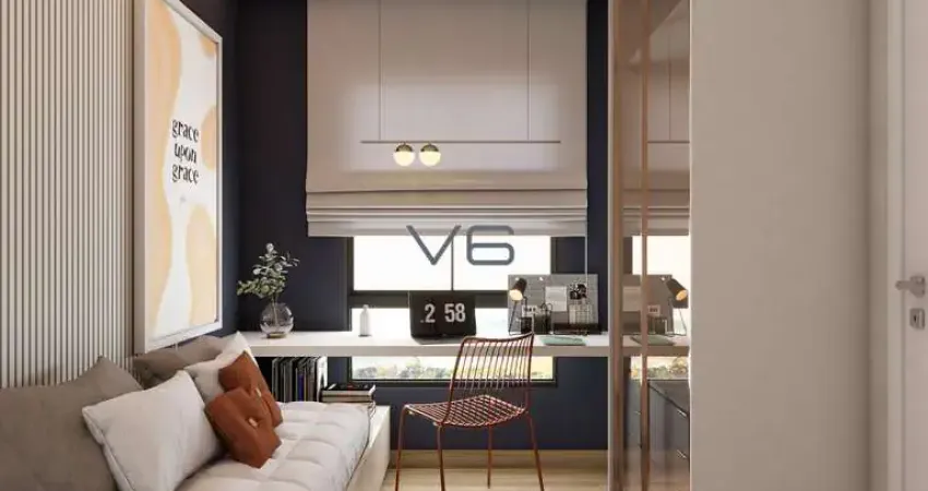 Apartamento Padrão com 79,36 m² privativos, 3 quartos, 1 suíte, 2 vagas de garagem, no Água Verde, Curitiba-PR