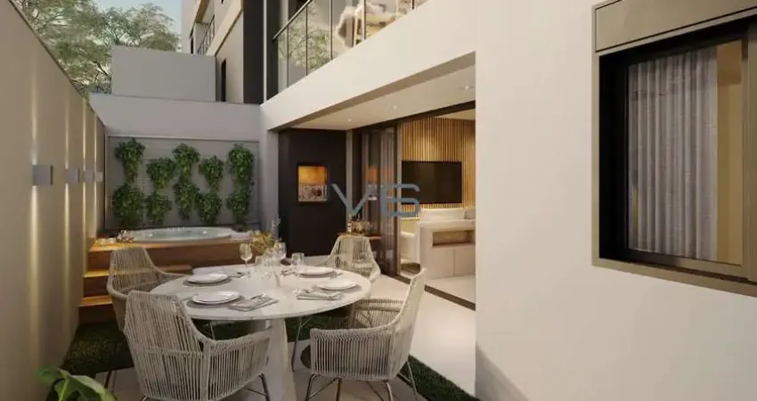 Garden com 157m² privativos, 2 quartos, no Portão, Curitiba-PR.