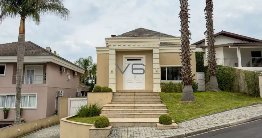 Casa alto padrão em condomínio com 6 suítes, 7 vagas de garagem, 757m² privativos, no campo comprido, curitiba-pr.