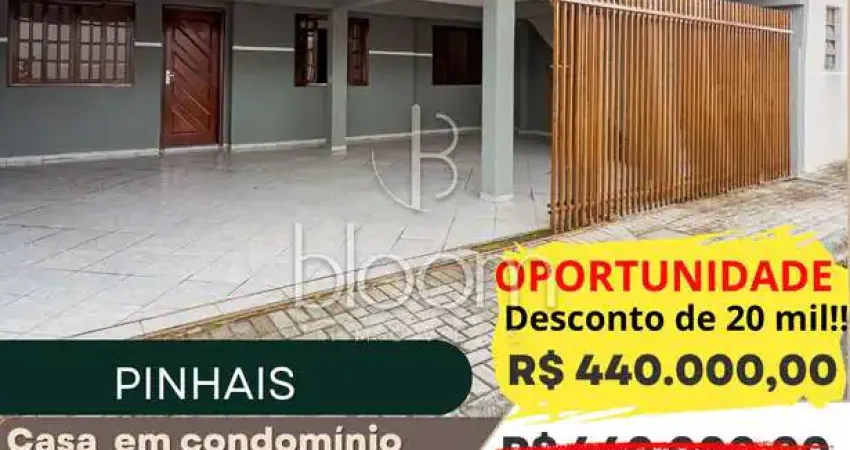 Casa em condomínio fechado com 3 quartos à venda na Rua Rio Piquiri, 199, Weissópolis, Pinhais