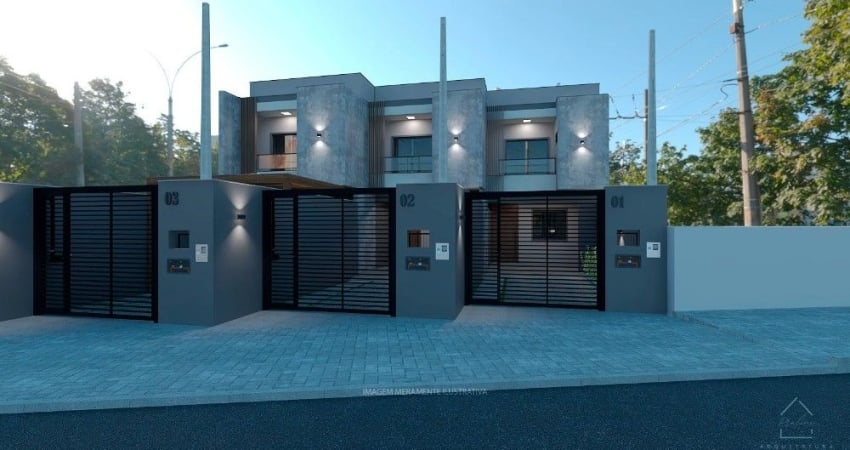 Casa em condomínio fechado com 3 quartos à venda na Rua Roberto Ponick, 56, Bom Retiro, Joinville
