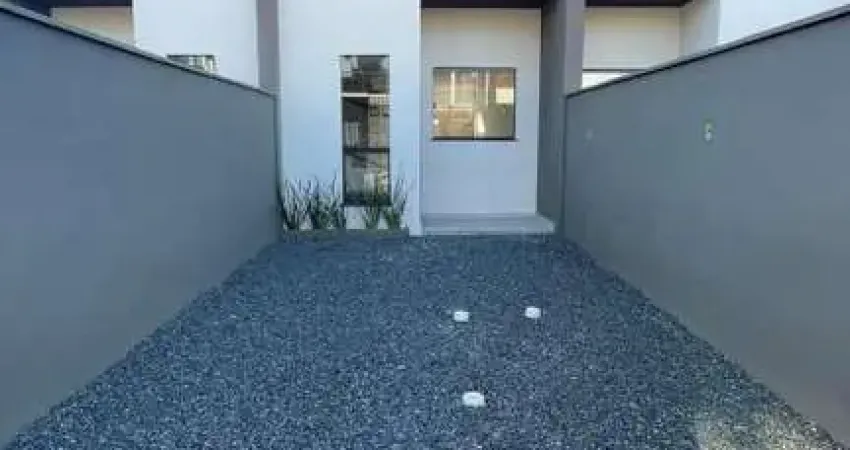 Sobrado Geminado para Venda em Joinville, Iririu, 2 dormitórios, 2 suítes, 3 banheiros, 2 vagas