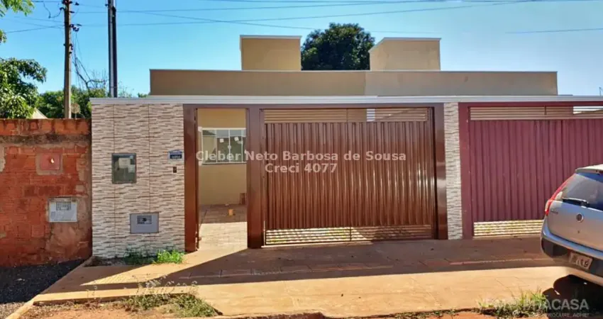 Casa com 2 quartos à venda na Avenida Doutor Gunter Hans, 111, Jardim Tijuca, Campo Grande