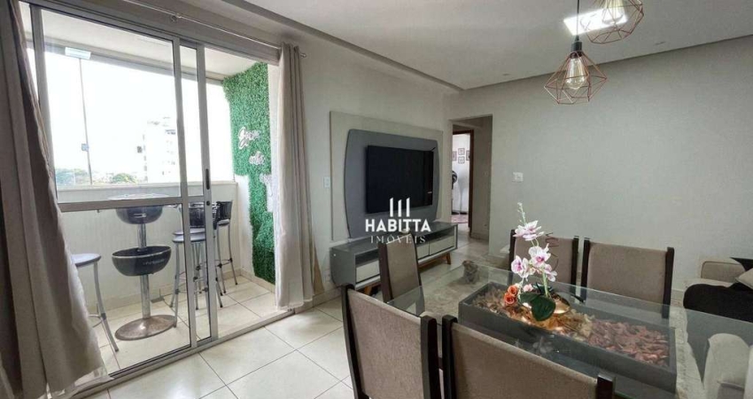 Apartamento com 3 dormitórios para alugar, 90 m² por R$ 3.204/mês - Centro - Betim/MG