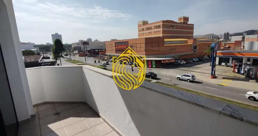 Sala comercial em edifício em campo do galvão, guaratinguetá/sp