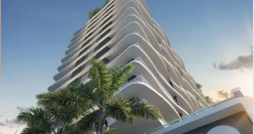 Invista com classe: studio frente mar com  vista permanente - ideal para morar e rentabilizar!