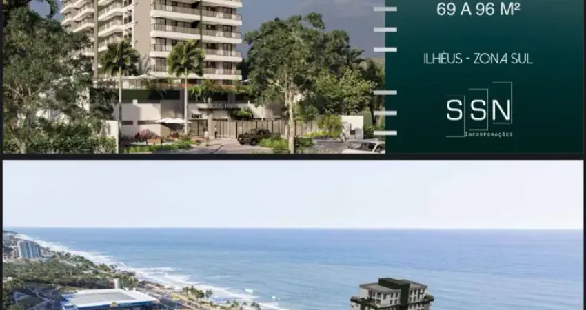 Apartamento frente mar no edifício mais alto de ilhéus, última unidade!