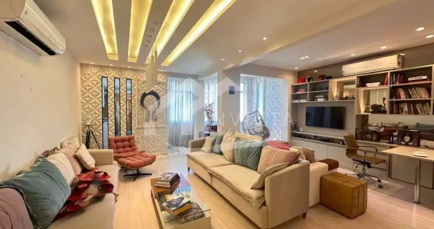 Maravilhoso apartamento de luxo com varanda no posto 6 de copacabana!!!