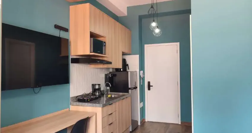 Studio para locação em perdizes com 1 quarto, sendo 1 suíte, 25m²