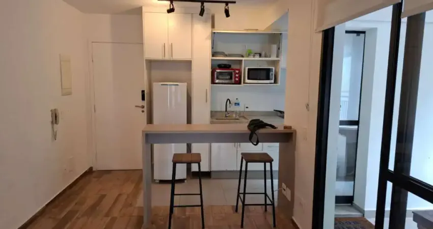 Apartamento garden para locação em perdizes com 1 quarto, 60m²