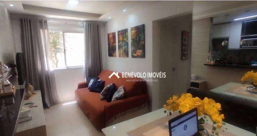 Apartamento com 2 dormitórios à venda, 51 m² por R$ 380.000 - Centro - Barueri/SP