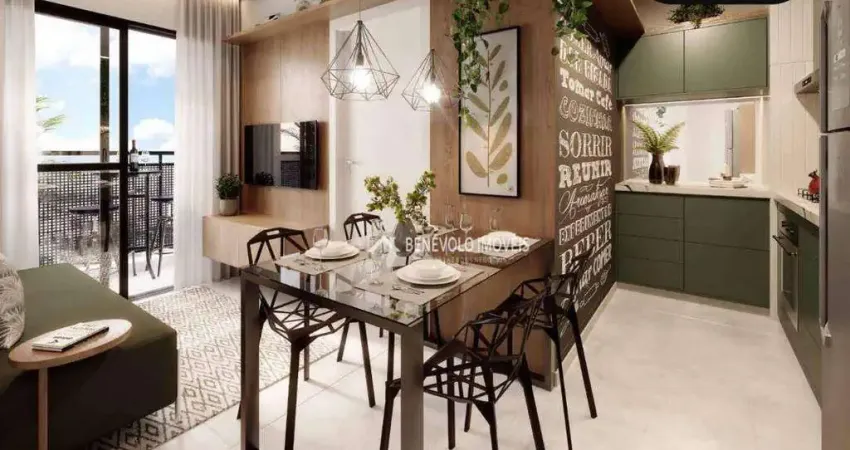 Apartamento com 2 dormitórios à venda, 37 m² por R$ 315.000,00 - Osasco - Osasco/SP