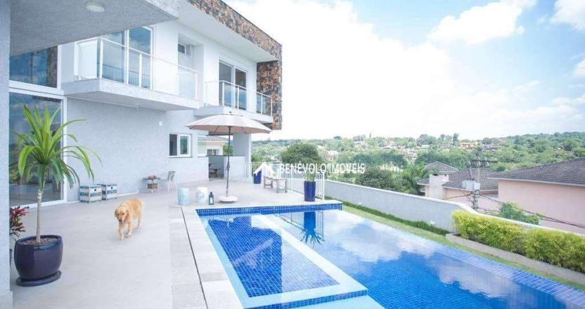 Casa com 4 dormitórios à venda, 632 m² por R$ 4.700.000 - São Paulo II - Cotia/SP