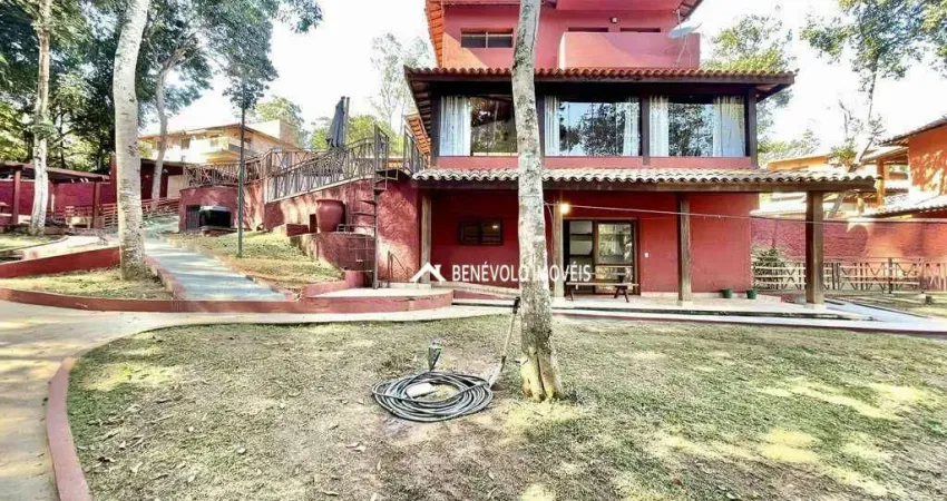 Casa com 4 dormitórios à venda, 1400 m² por R$ 4.900.000 - Chácara dos Lagos - Carapicuíba/SP