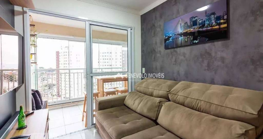 Apartamento com 2 dormitórios à venda, 50 m² por R$ 330.000,00 - Jardim Roberto - Osasco/SP