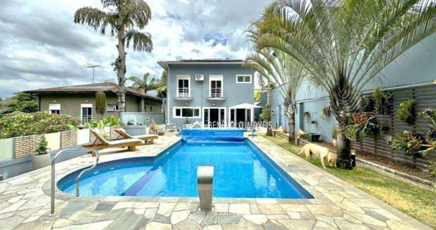Casa com 3 dormitórios à venda, 224 m² por R$ 2.500.000 - Nova Higienópolis - Jandira/SP