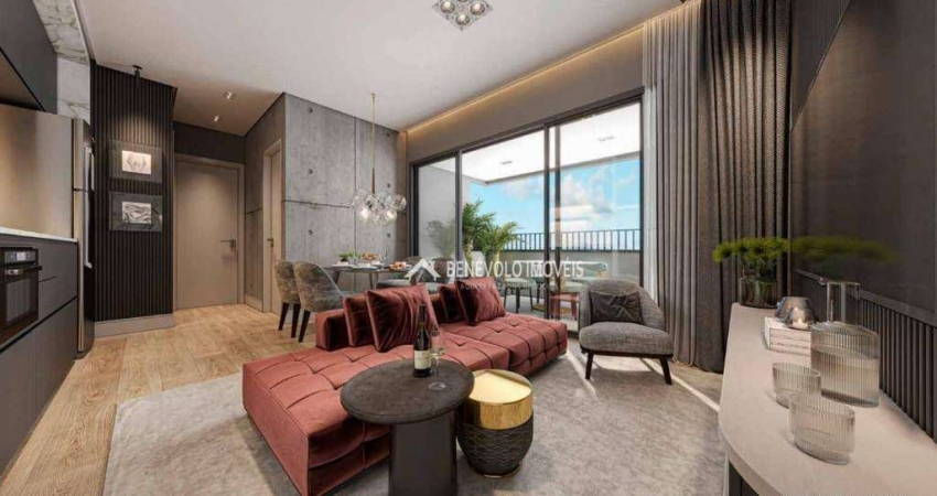 Apartamento com 2 dormitórios à venda, 56 m² por R$ 545.000 - Vila Yara - Osasco/SP