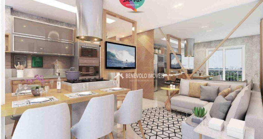 Apartamento com 2 dormitórios à venda, 44 m² por R$ 386.800,00 - Bela Vista - Osasco/SP