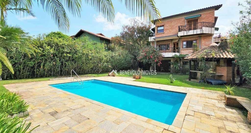 Casa com 4 dormitórios à venda, 351 m² por R$ 1.700.000 - Nova Higienópolis - Jandira/SP