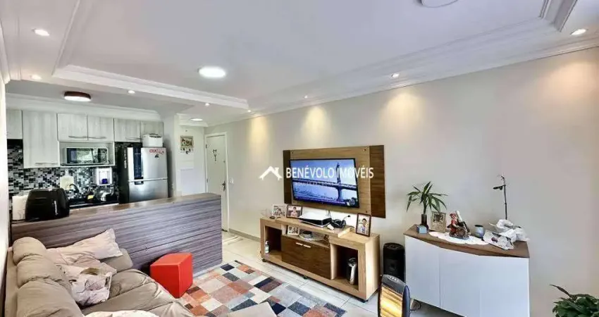 Apartamento com 2 dormitórios, 65 m² - venda por R$ 325.000,00 ou aluguel por R$ 3.554,00/mês - Jardim Monte Santo - Cotia/SP