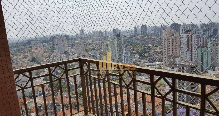 Apartamento com 3 dormitórios para alugar, 100 m² por R$ 5.408,00/mês - Vila Bastos - Santo André/SP