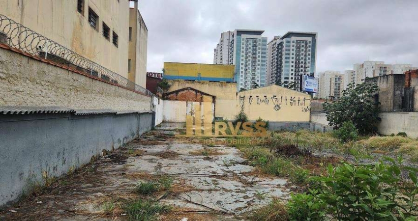 Terreno comercial à venda na Avenida Dom Pedro II, Campestre, Santo André