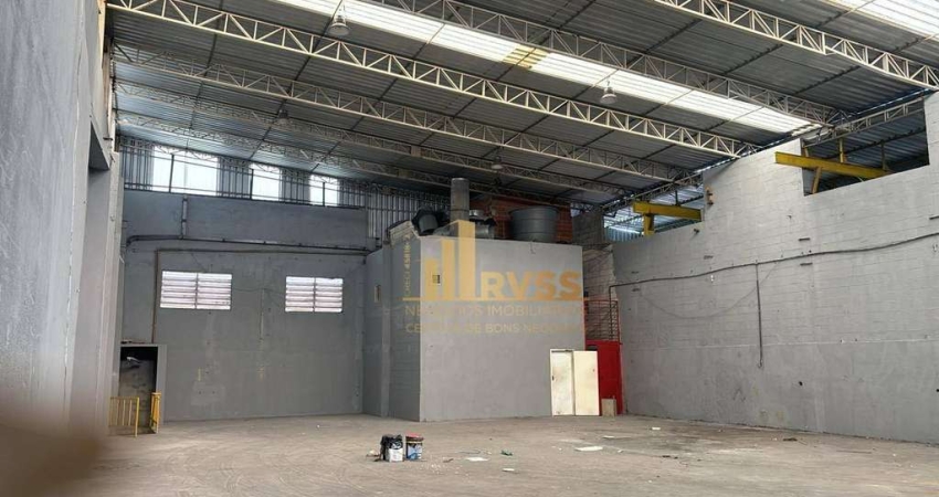 Galpão para alugar, 718 m² por R$ 17.866,00/mês - Serraria - Diadema/SP