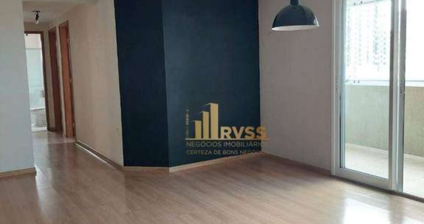 Excelente Apartamento 109m², com linda vista panorâmica e excelente distribuição interna, 3 dormitórios com armários