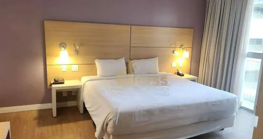 Apartamento Studio 30,91m², localizado na quadra da praia do Gonzaga, o bairro mais desejado de Santos! Ideal para quem busca Alta Rentabilidade