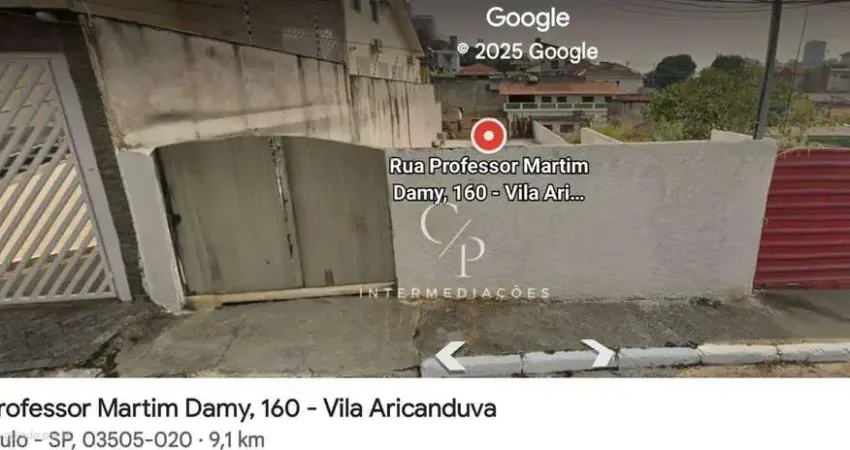 Terreno à venda na Rua Martim Damy, Vila Aricanduva, São Paulo