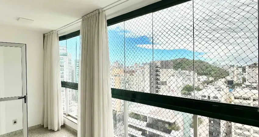 Apartamento na praia do canto, 3 quartos, suíte, 2 vagas, andar alto.