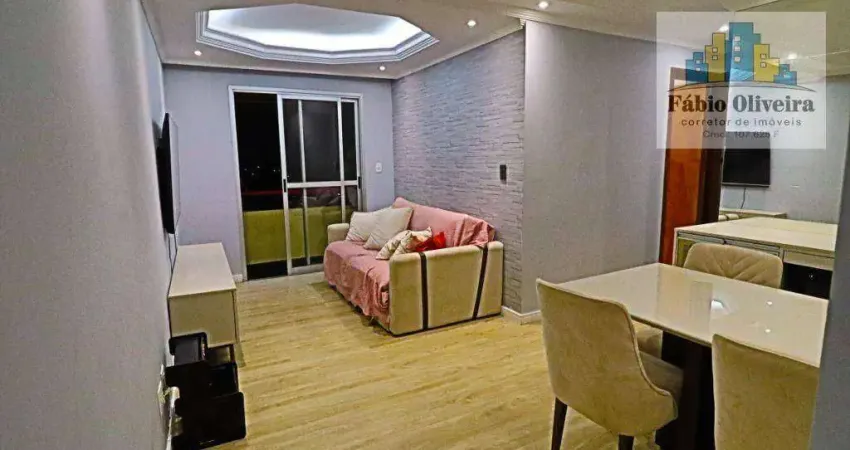 Apartamento Condomínio Adriático com 2 dormitórios à venda, 54 m² por R$ 245.000 - Jardim do Estádio - Santo André/SP